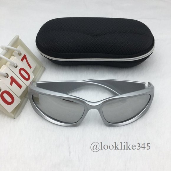 Gray Frame Lens Sports Sunglasses - Picture 5 of 5